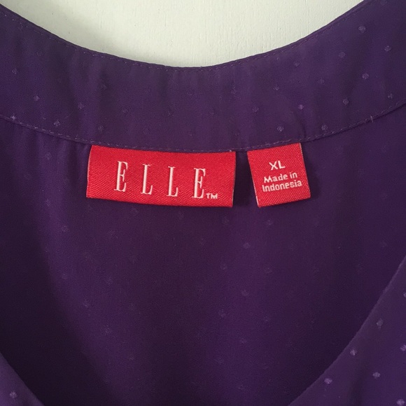 Elle Purple Ruffle Dress XL - Picture 2 of 5